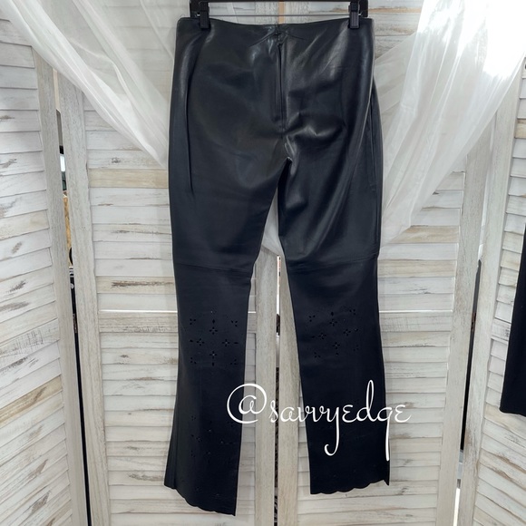 Vintage Guess Collection Leather Pants - Picture 3 of 10